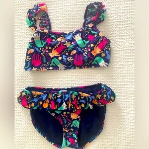 Cat & Jack Kids Swim suit - Multicolor Mermaid Print
